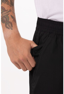 Chef Works Black Lightweight Baggy Chef Pants
