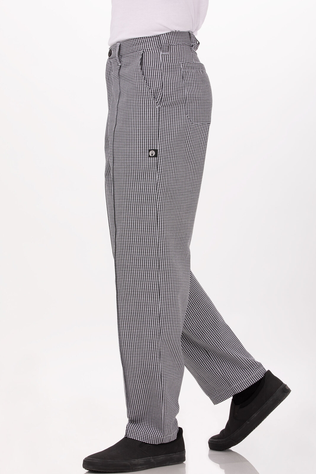 Small Check Fitted Chef Pant | Chef Works Australia