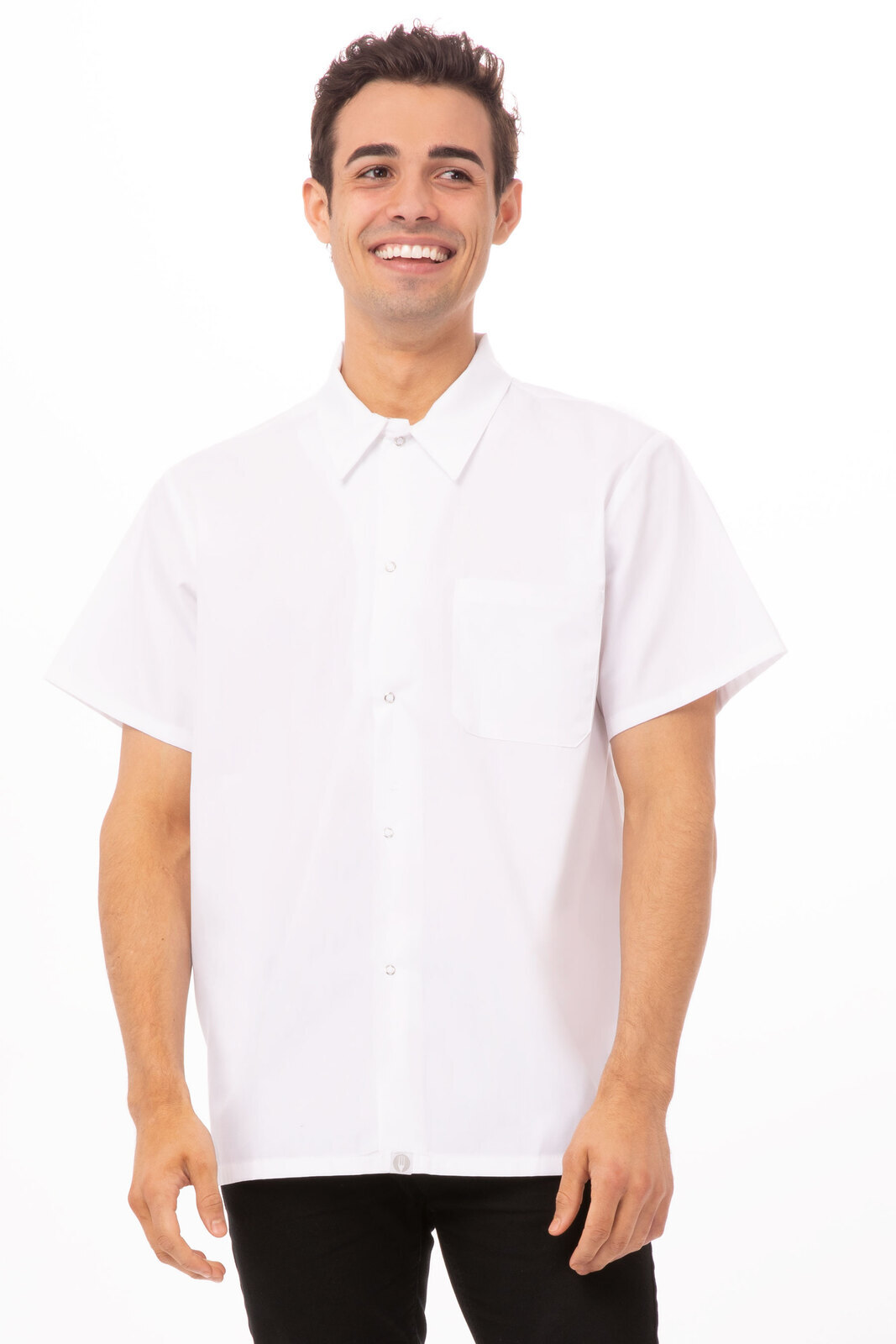 Chef Works White Utility Shirt