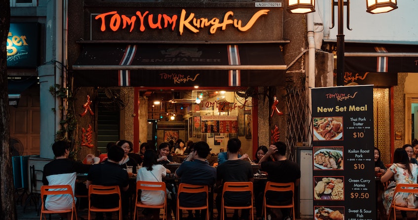Tom Yum Kungfu Restaurant Shopfront