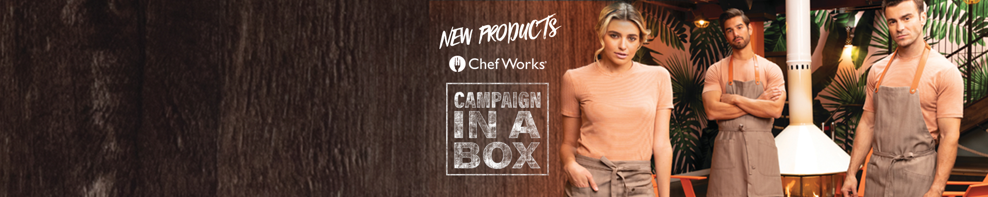 Campaign in a Box NEW Seattle Aprons + Straps - Chef Works