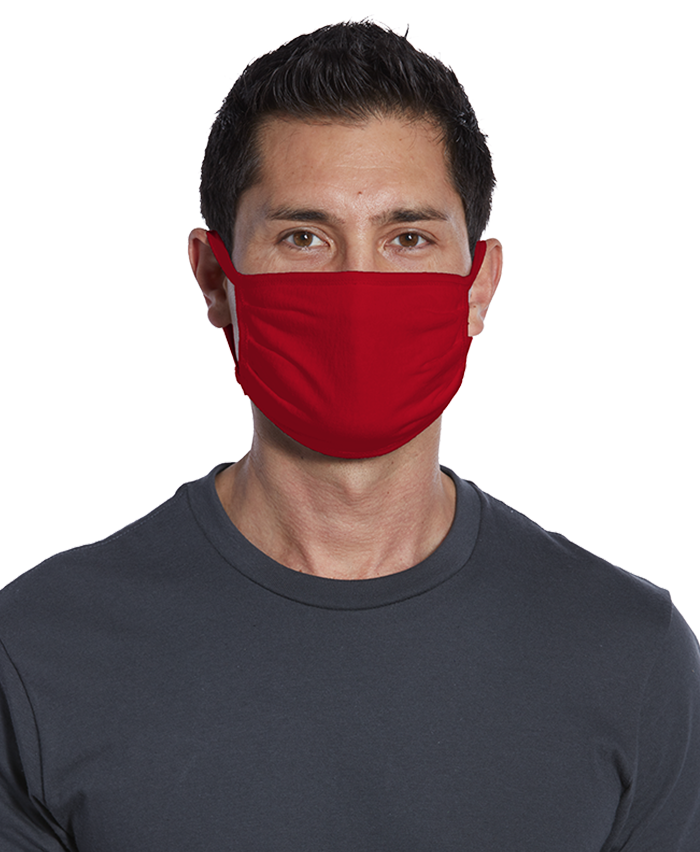 Reusable Cotton Face Masks (5 pack) [PAMASK05-NRED-OSFA] - Chef Works