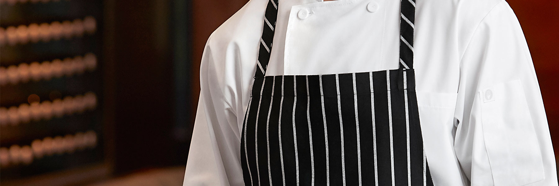 Black and White Aprons - Chef Works